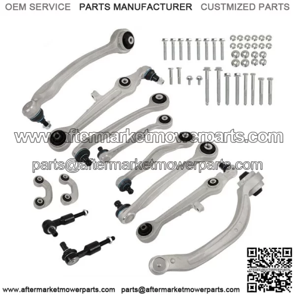 For 2000-2008 Audi A4 Quattro B6 B7 3.2L Front Upper & Lower Control Arms Kit