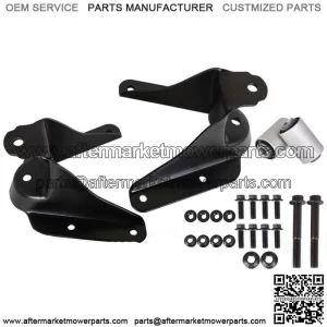 For 1980-1996 Ford F150 Front Leaf Spring Shackle Bracket Repair Kit Pair Set