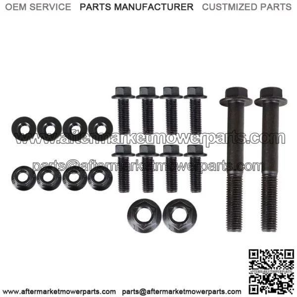 For 1980-1996 Ford F150 Front Leaf Spring Shackle Bracket Repair Kit Pair Set - Image 5