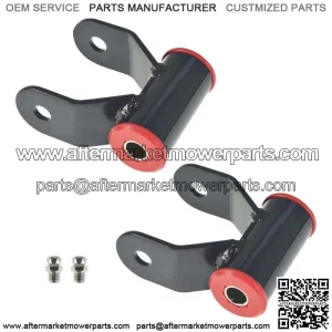 2x For 2002-2008 Dodge Ram 1500 2WD Drop Shackle Lowering Shackles Leveling Kit