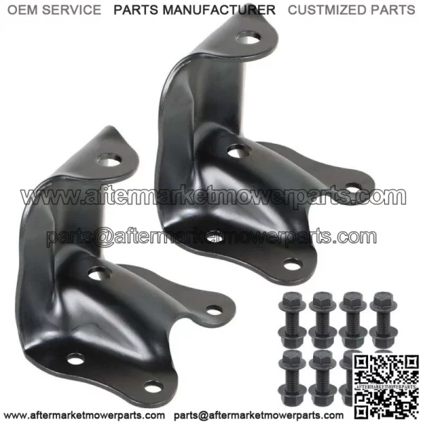 For 86-11 Ford Ranger Mazda B2300 Set of 2 Rear Leaf Spring Bracket Kit 722-010