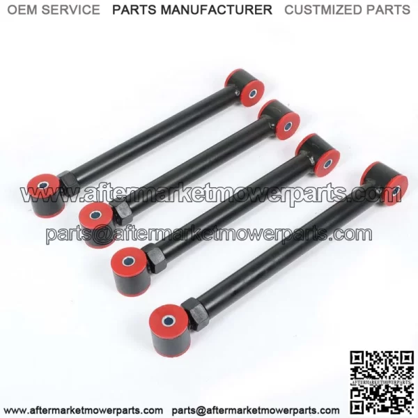 For Dodge Ram 94-09 4X4 Upgraded Adjustable Front Upper Lower Control Arms 0-6" - Image 5
