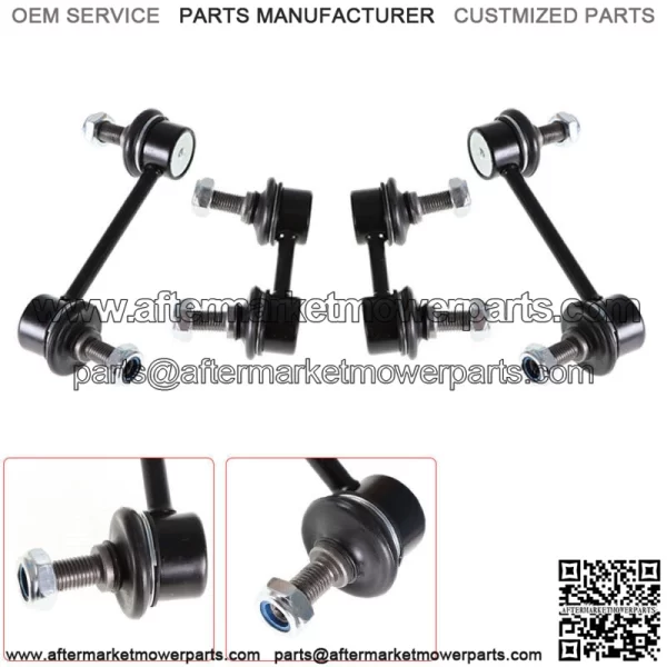 4Pc Sway Bar Links Front Rear Driver Passenger Kit for Corolla Prizm Celica - Image 2