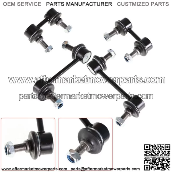 4Pc Sway Bar Links Front Rear Driver Passenger Kit for Corolla Prizm Celica - Image 5