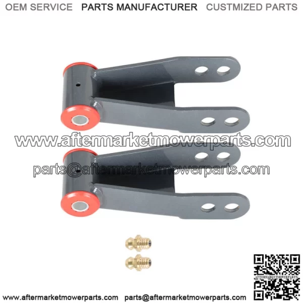 For 65-72 Ford F100 3.9L 5.0L 5.9L 6.4L 2" Rear Drop Shackle Lowering Kit - Image 2