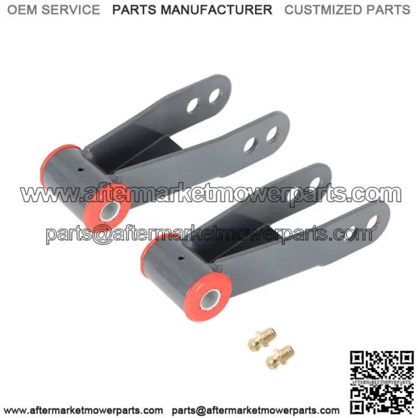 For 65-72 Ford F100 3.9L 5.0L 5.9L 6.4L 2" Rear Drop Shackle Lowering Kit - Image 3