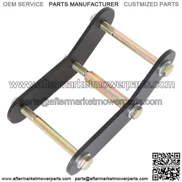 For 1987-1995 Jeep Wrangler YJ  4pcs 1.5" Front & Rear Level Lift Kit Shackles - Image 5