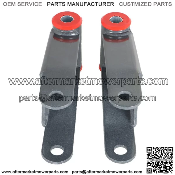 For 1999-2007 Ford F250 F350 Super Duty 2WD 2" Rear Drop Lowering Shackle Kit - Image 5