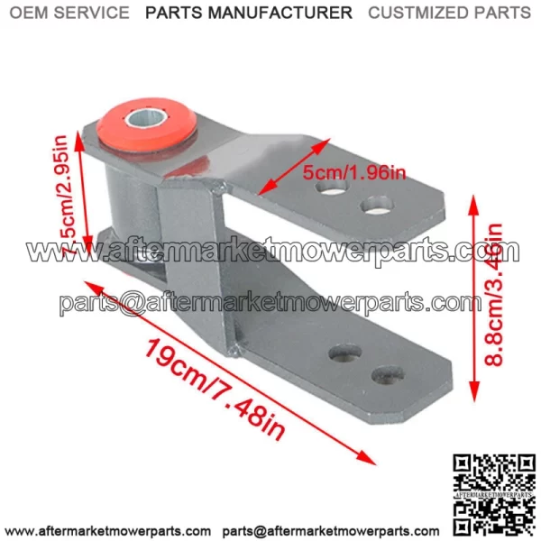 1984-2001 For Jeep Cherokee XJ Rear Shackle Adjustable 1-2" Leveling Kit - Image 3