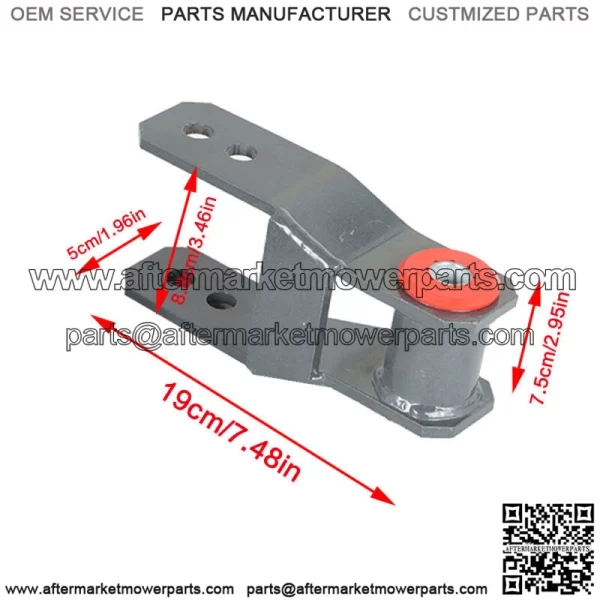 1984-2001 For Jeep Cherokee XJ Rear Shackle Adjustable 1-2" Leveling Kit - Image 4