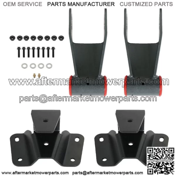 For 1973-1996 Ford F150 F100 4" Drop Leveling Lowering Shackles Hangers