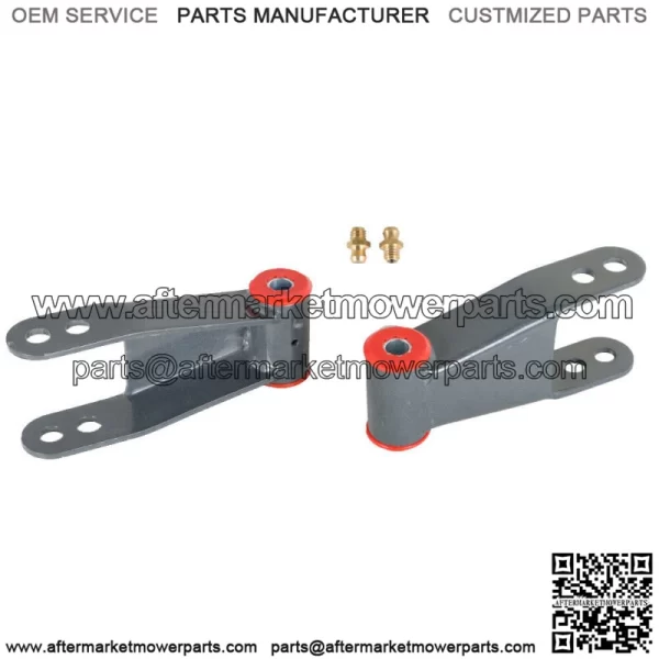 1"-2" Drop Kit Adjustable Leveling Lowering Shackles for 1973-1987 GMC Chevy C10 - Image 5