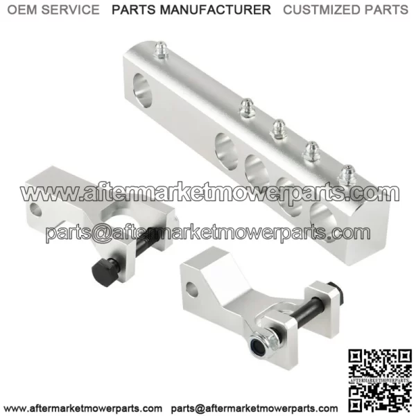 Silver Lowering Drop Kit Billet For Yamaha Warrior Banshee 350 YFZ350 YFM350X - Image 2