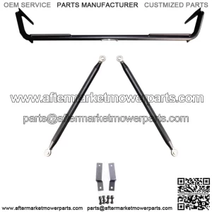 Stainless Steel Harness Bar for 2011-2014 DODGE CHARGER Black Finish