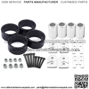 Billet 4.5'' Front & Rear Suspension High Lift Kit For Yamaha Rhino 450 660 700 (Fits: Yamaha Rhino 660)
