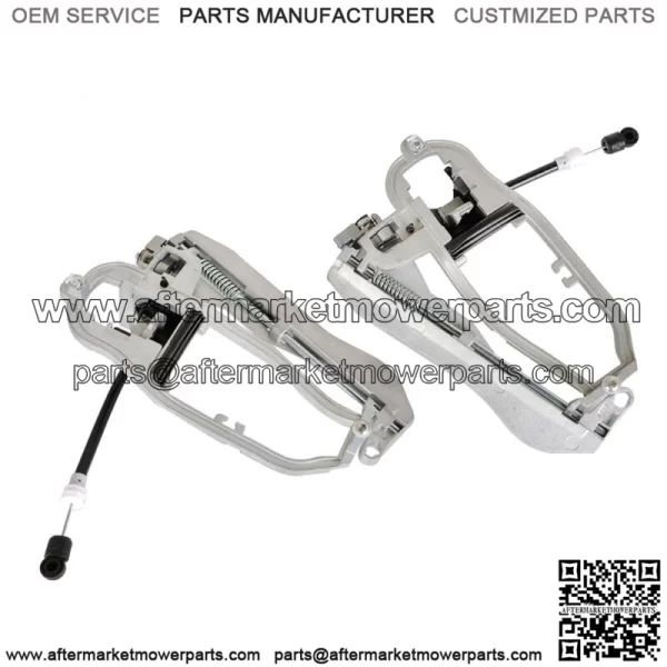For BMW E53 X5 2000-2006 Front Left & Right Side 2Pcs Door Handle Frame Carriers