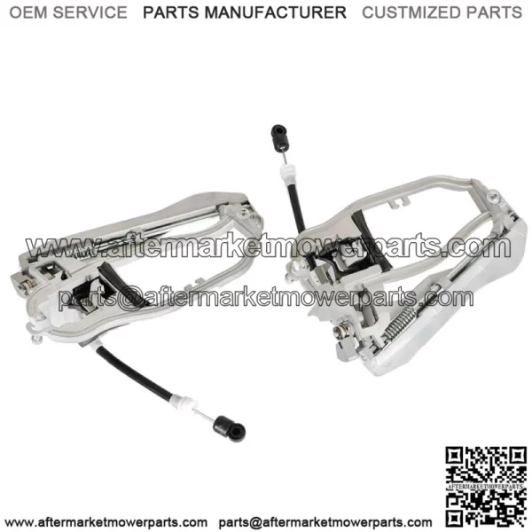 For BMW E53 X5 2000-2006 Front Left & Right Side 2Pcs Door Handle Frame Carriers - Image 3