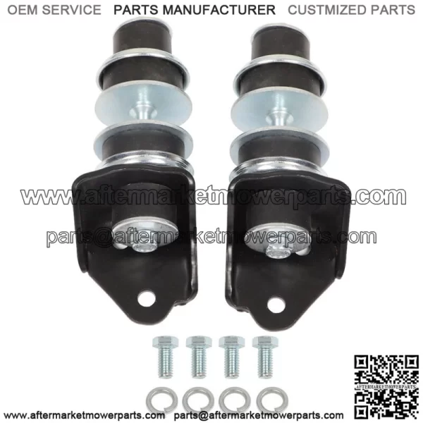 Front Engine Mount Kit with Brackets For 1955-1957 Chevy Bel Air SBC V-8 Engines - Image 2