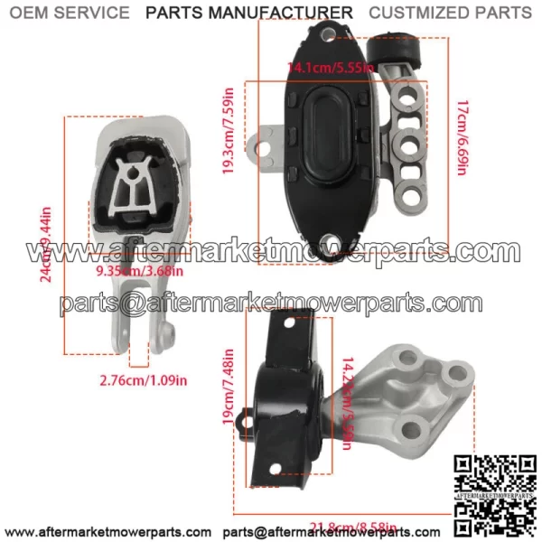 For Chevrolet Sonic 2013 2014 2015 2016 Engine Mounts & Transmission Mount - Image 2