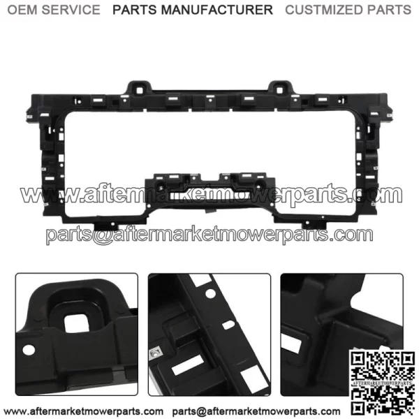 Front Grille Shutter Mounting Bracket Panel For 2016-2019 Chevrolet Silverado