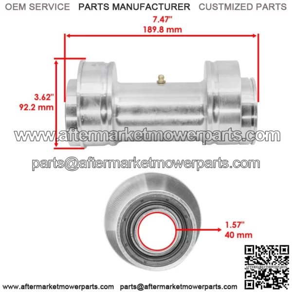 Rear Axle Bearing Carrier Hub for Canam DS450 2008-2009 705500644 - Image 2