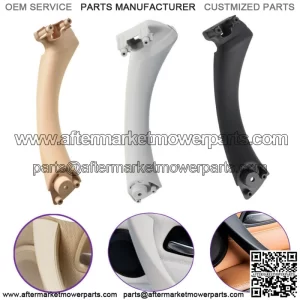 Inner Door Panel Handle Outer Pull Trim Cover For BMW E90 328i Right Side