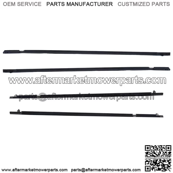 WeatherStrip Window Moulding Trim Seal Belt Outer For 2006-2010 2011 Honda Civic - Image 3