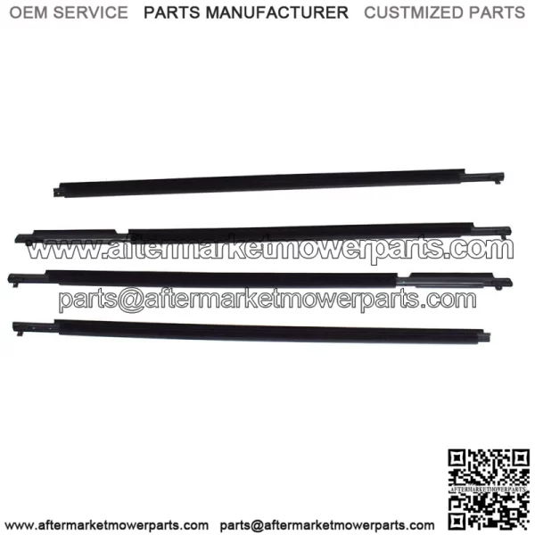 4pcs Car Weather Strip Window Moulding Trim Seal Belt For Toyota RAV4 2009-2012 - Image 5