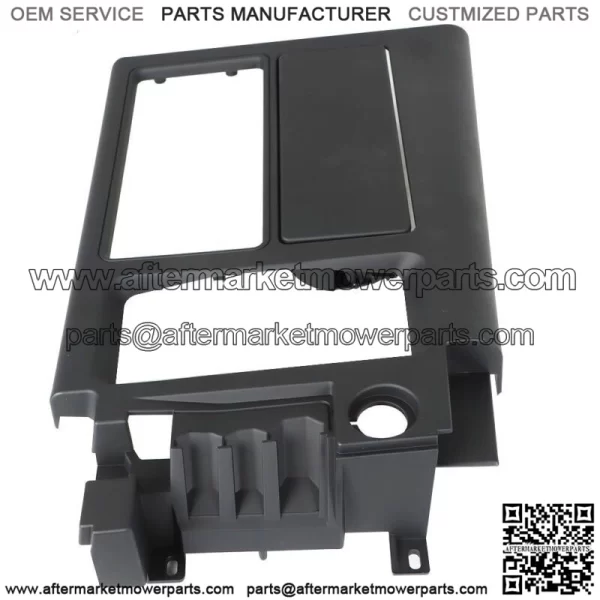 For 1994-1996 Corvette C4 6 Speed Manual Shift Plate Console Black Rubber