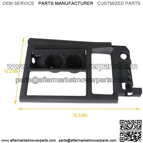 For 1994-1996 Corvette C4 6 Speed Manual Shift Plate Console Black Rubber - Image 4