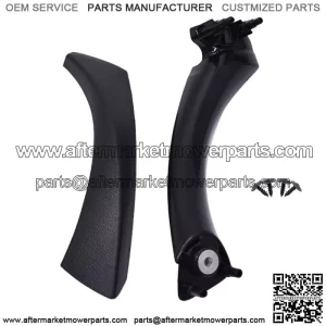 Passenger Side Inner+Outer Door Panel Handle Pull Trim Cover For BMW E90 328i