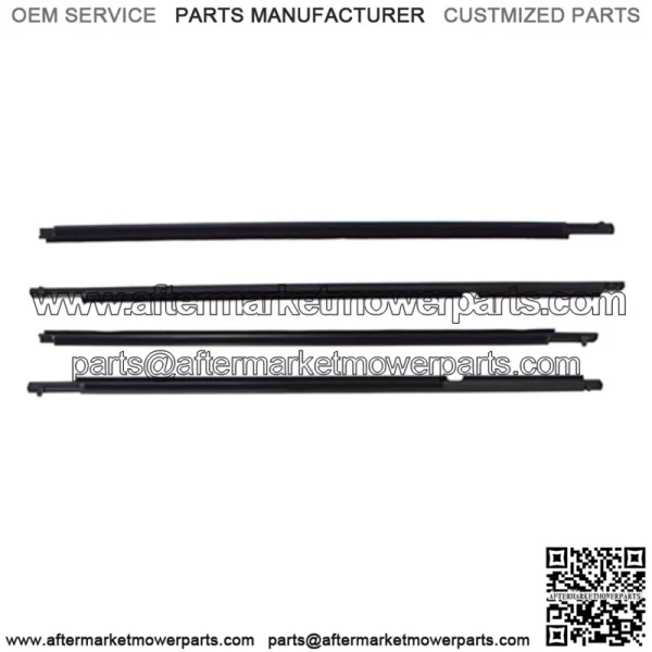 4pc Weatherstrip Window Molding Trim Sill Seal Belt For Toyota Highlander 08-10