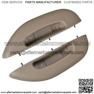 Tan Front Driver Passenger Set Inside Pull Handle Cover For 96-02 Chevy Express
