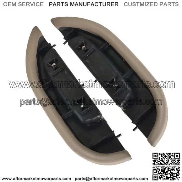 Tan Front Driver Passenger Set Inside Pull Handle Cover For 96-02 Chevy Express - Image 5