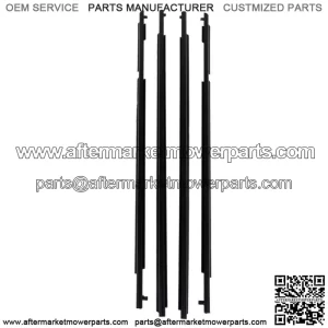 Car Outside Window Weatherstrip Seal Belt Moulding For Toyota 4Runner 10-21 BlK