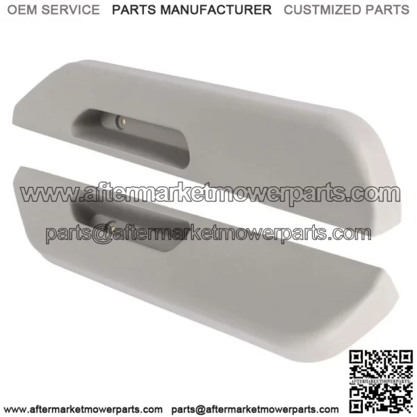 Front Left Right Gray Door Armrest Pads For 1990-1994 Chevrolet GMC C/K Series