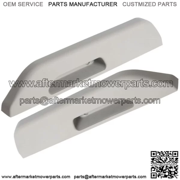Front Left Right Gray Door Armrest Pads For 1990-1994 Chevrolet GMC C/K Series - Image 5