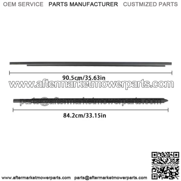 Outer Window Weatherstrip Belt For 2009 2020 2021 Ram 1500 2500 3500 4500 5500 - Image 3
