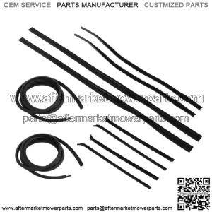 Door Window Weatherstrip Seal Kit Rubber For 1980-1993 Dodge Truck D W 150 10pcs