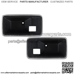 Set Style Interior Door Handle Bezel Cup Fit For 77-81 Firebird Trans Am&Camaro