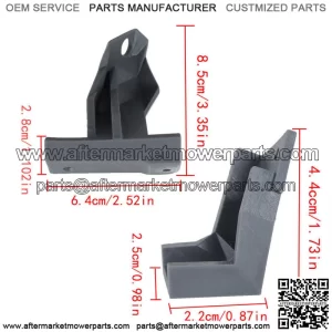 Driver Side Black Door Panel Bracket Combo Pack Blk For 2002-2009 GMC Envoy Saab