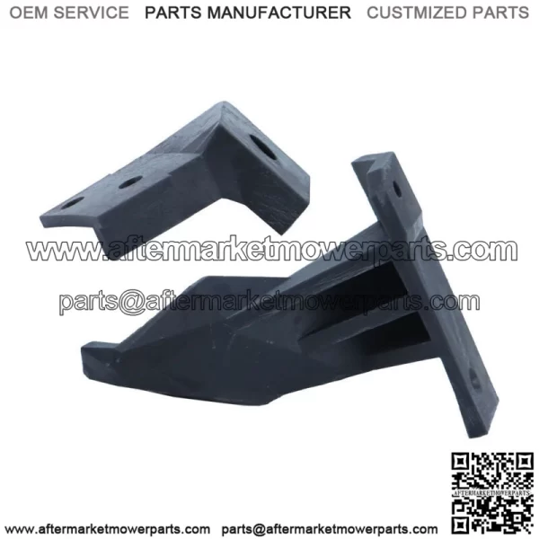 Black Right Passenger Door Panel Bracket Combo Pack For GMC Saab Isuzu 2002-2009 - Image 5