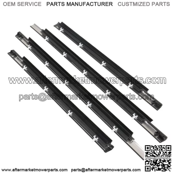 For 2001 2002 2003-2007 Sequioa 4PCS Set Door Belt Molding Weatherstrip - Image 2