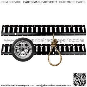 Track Tie Down Rail Kit 3' For Garages, Vans, Trailers Motorcycle Tie Downs 2pcs