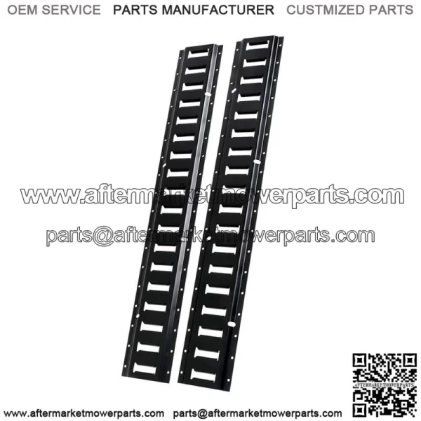 Track Tie Down Rail Kit 3' For Garages, Vans, Trailers Motorcycle Tie Downs 2pcs - Image 2