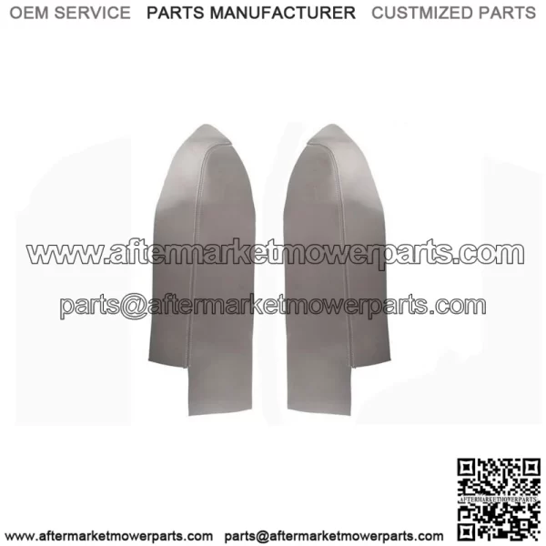 For 07-12 Honda CR-V CRV Microfiber Leather Front Door Panels Armrest Cover 2pcs