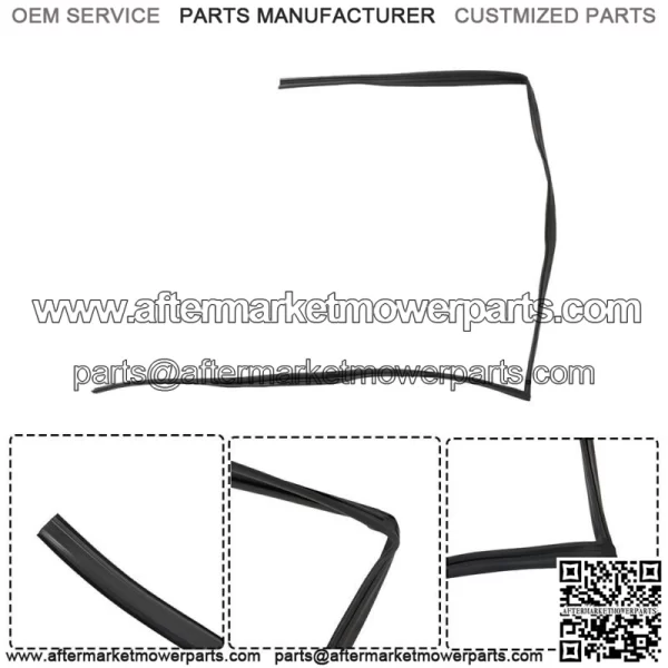 Door Glass Run For Toyota 91-97 Land Cruiser LX450 FJ80 FZJ80 Front Rear RH&LH - Image 2