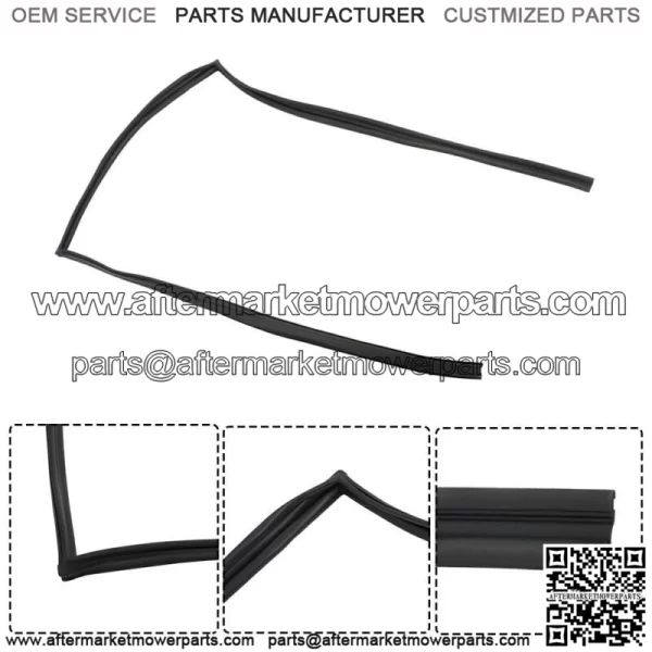 Door Glass Run For Toyota 91-97 Land Cruiser LX450 FJ80 FZJ80 Front Rear RH&LH - Image 5