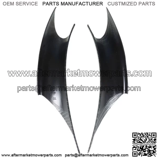 For BMW 3 4 F30 F35 2PCS Carbon Fiber Inside Inner Door Handle Cover Case Trim - Image 4