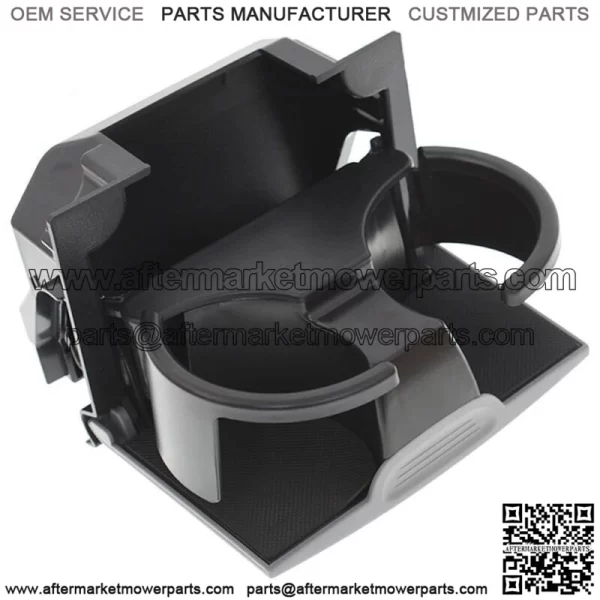 96965-ZS00A For Nissan Frontier Xterra 05-18 Gray Rear Center Console Cup Holder - Image 3